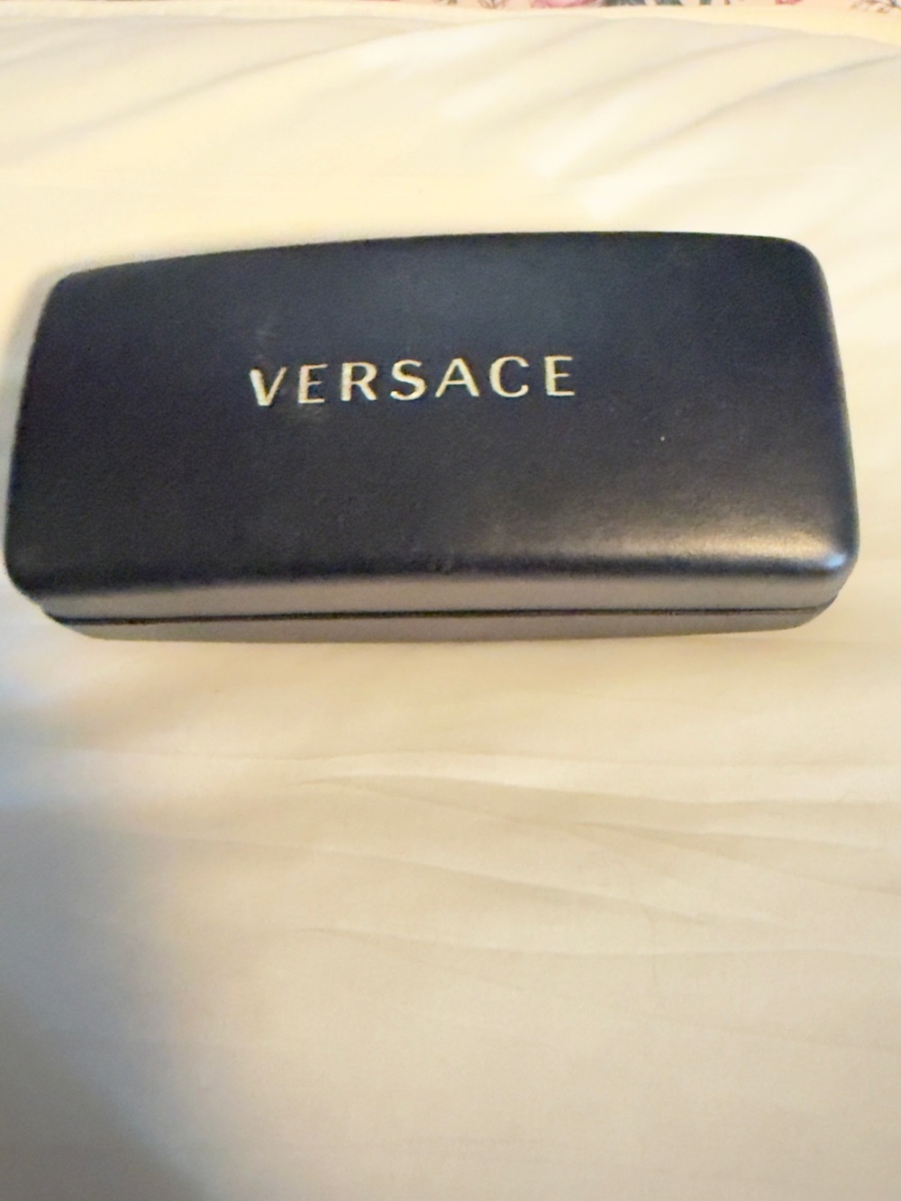 Versace Silver Mirrored Shield Sunglasses for Women - Picture 4 of 4